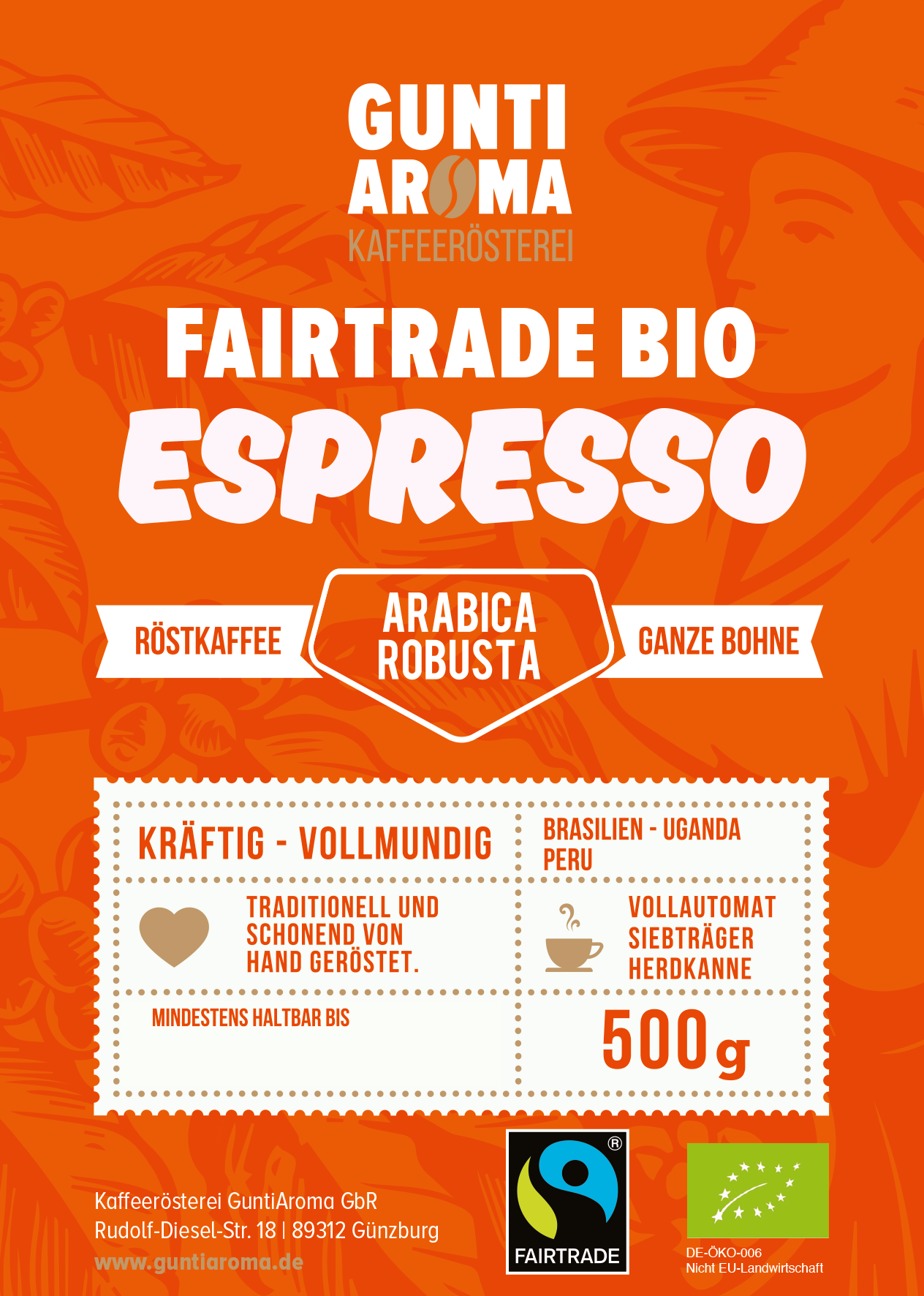 Fairtrade Espresso 500 g