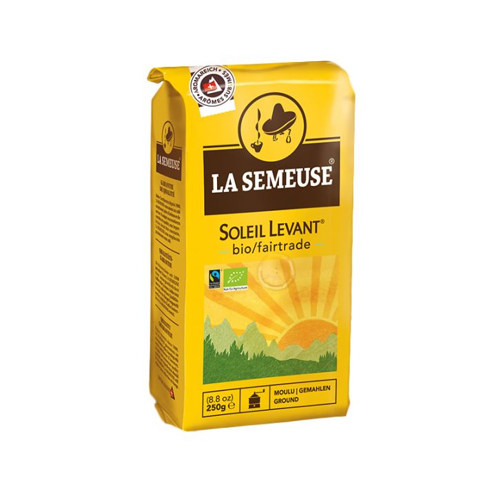 Soleil Levant, gemahlen