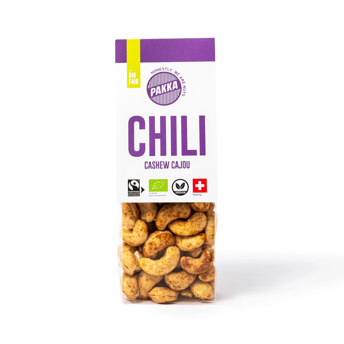 Cashew geröstet, Chili 