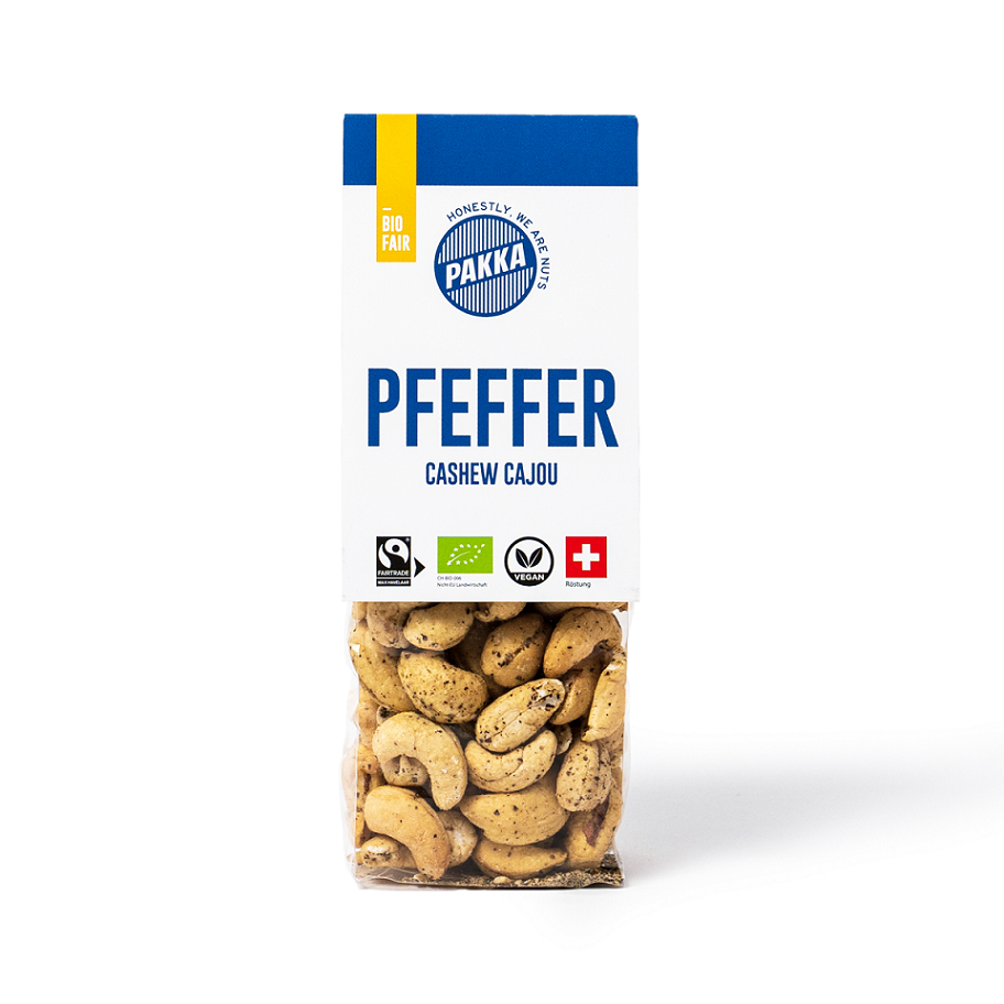 Cashew geröstet, Malabar Pfeffer