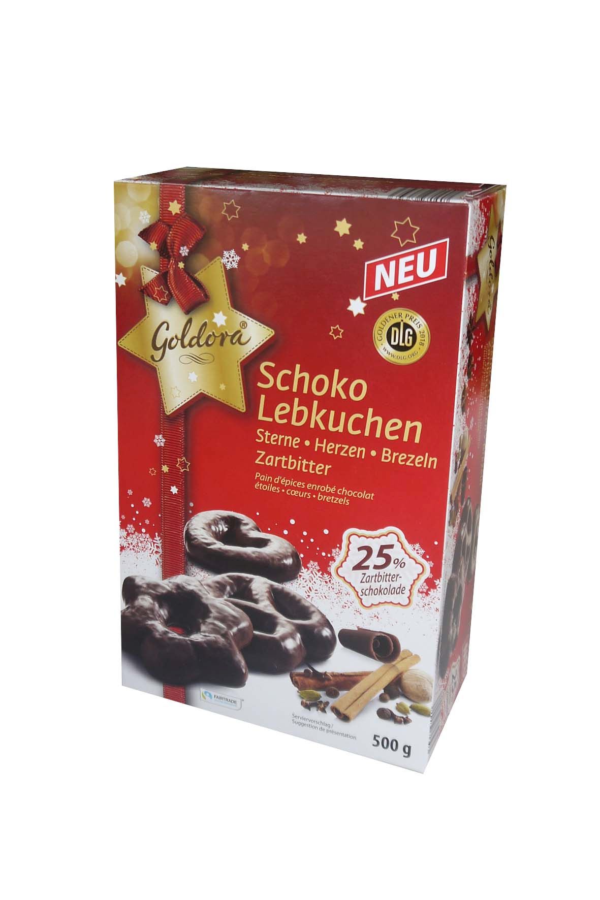 Lebkuchen Herzen Sterne Brezeln Zartbitter