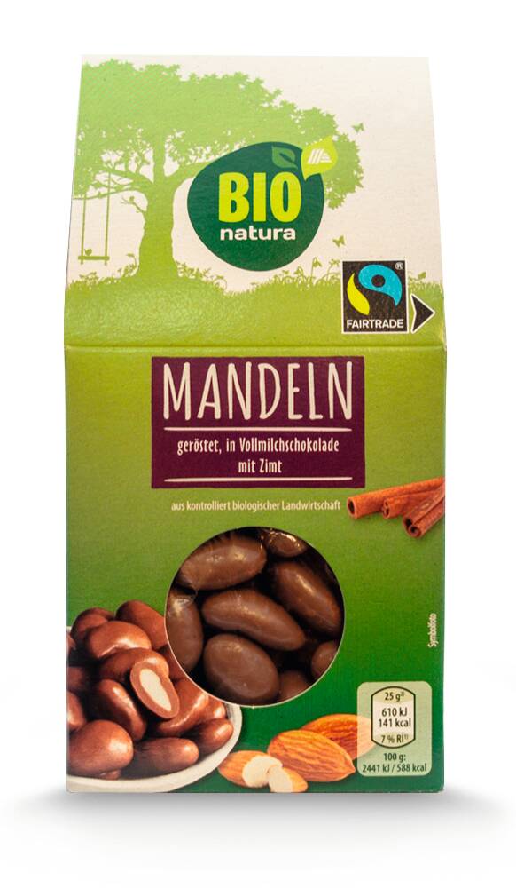 Schokopralinen Mandel - Vollmilch-Zimt